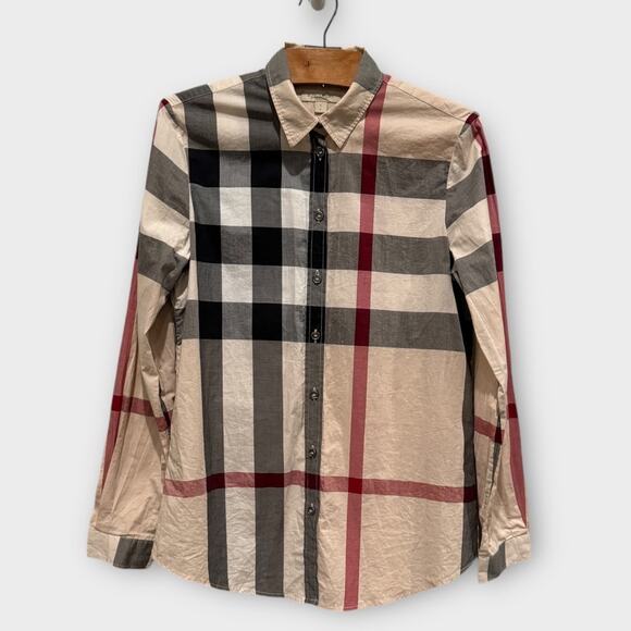 Burberry Brit Check Woven Shirt Size Small - Picture 3 of 13